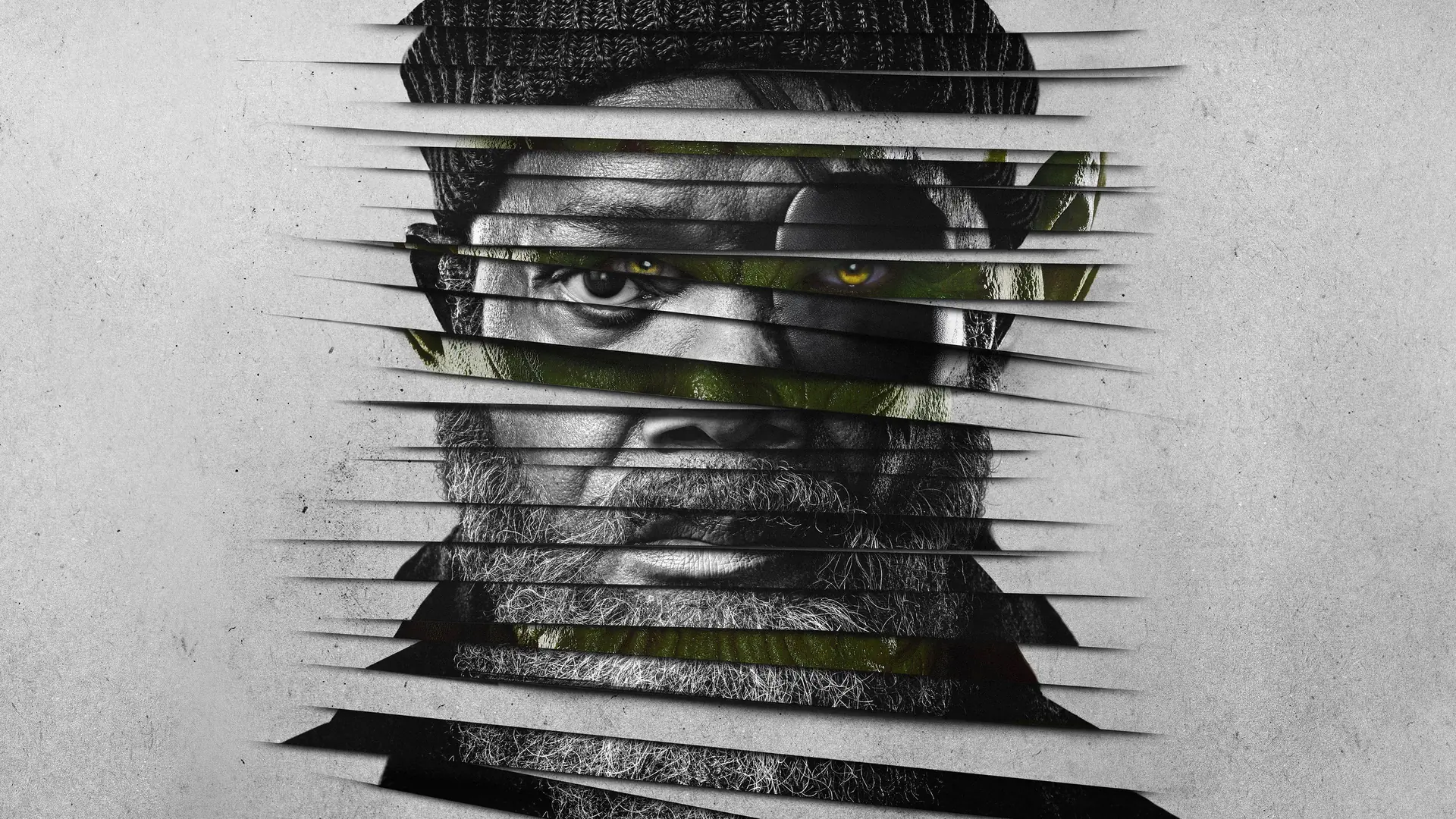 Nick Fury looking grim and burdened by the weight of the world