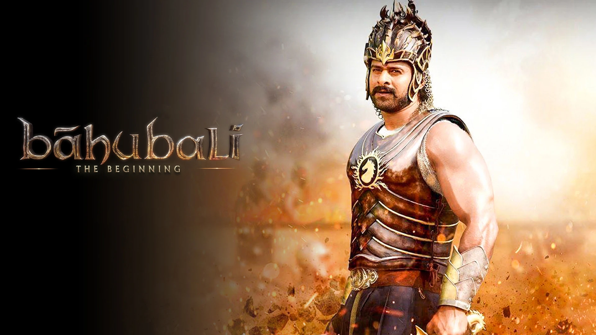 The mighty Shivudu raising a giant statue in Baahubali: The Beginning