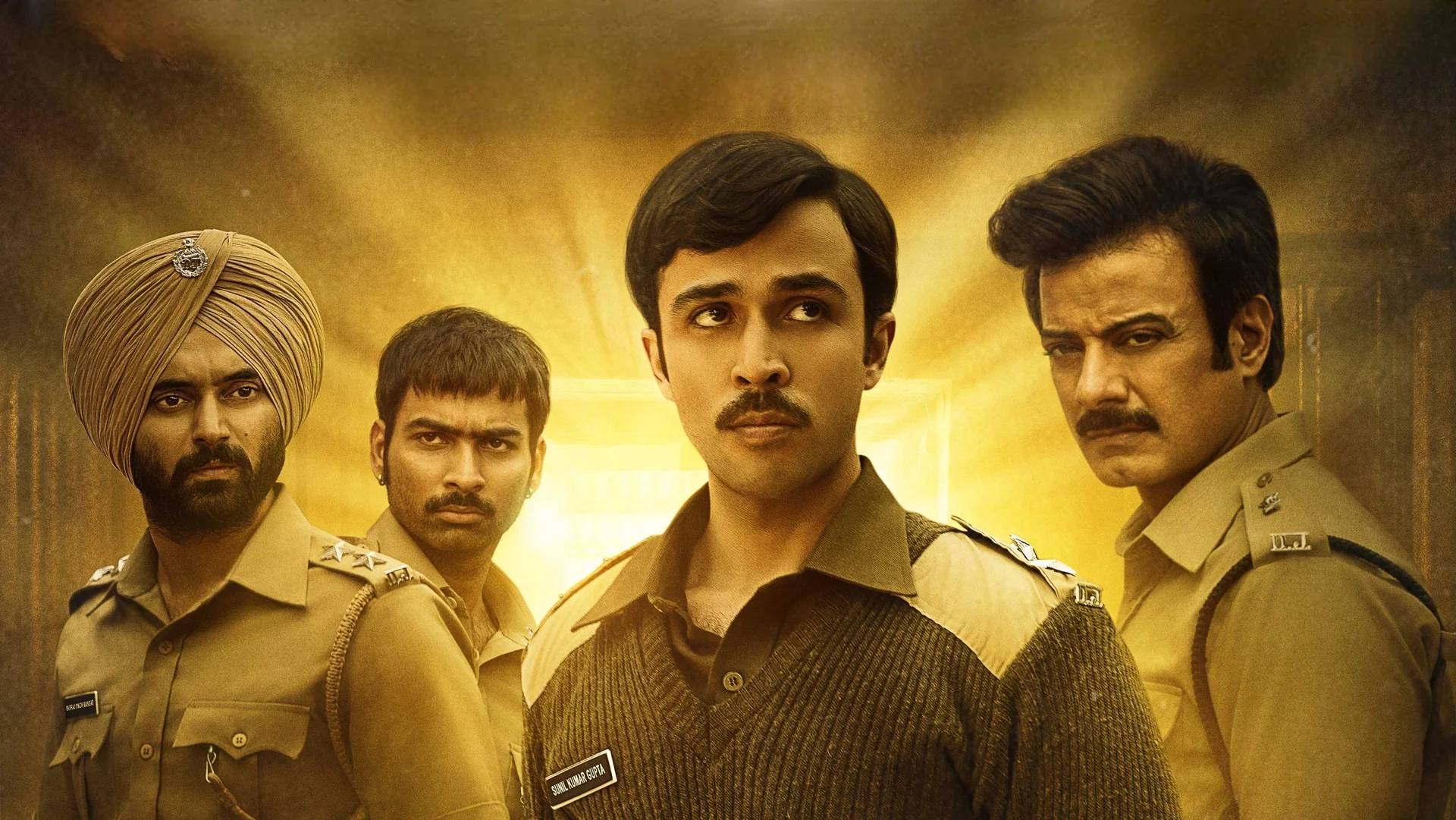 A lone figure stands in the stark, imposing architecture of a prison, hinting at the struggle against a vast system.