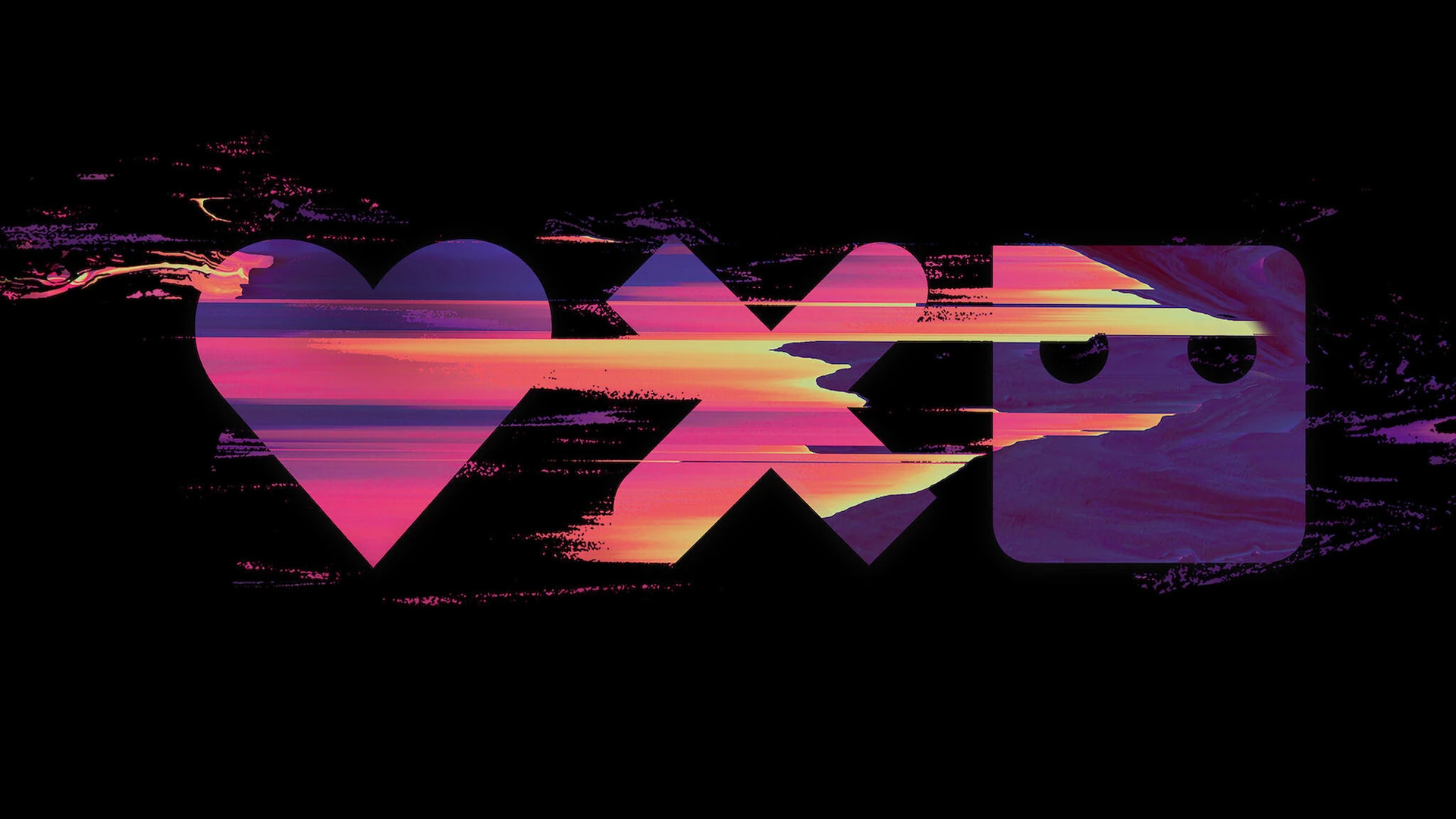 A striking still from Love, Death & Robots, hinting at its varied themes and vibrant animation